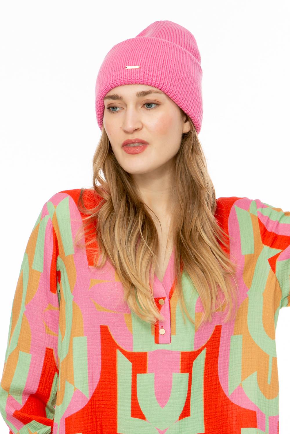 IVI GmbH SOLID KNIT Beanie pink Große Rabatte