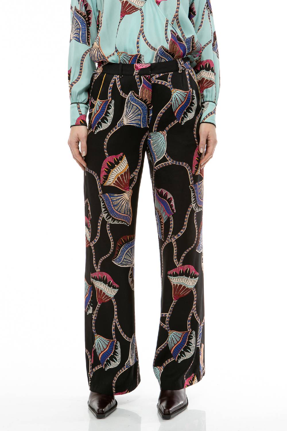 IVI GmbH LOTUS BLOSSOM Seidenhose schwarz Bestseller
