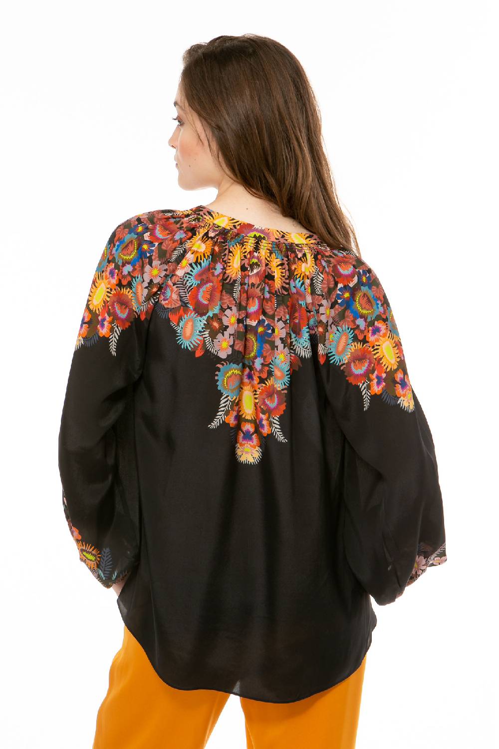 IVI GmbH FLOWER BALL Bluse schwarz im Angebot