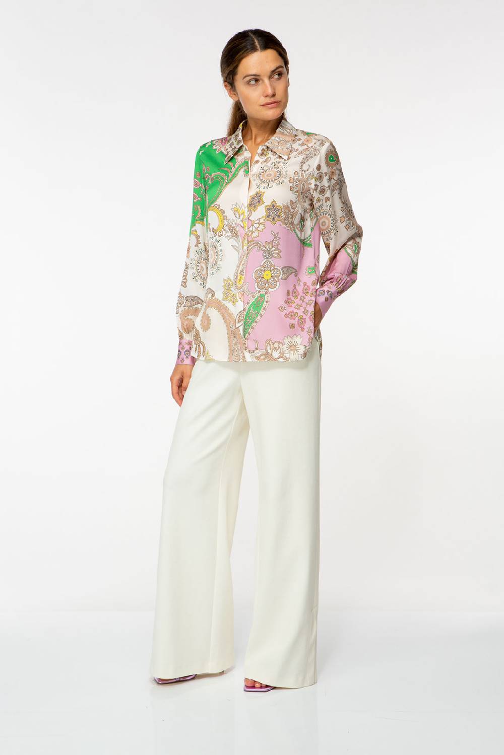IVI GmbH PAISLEY Hemdbluse multicolor Heißer Verkauf