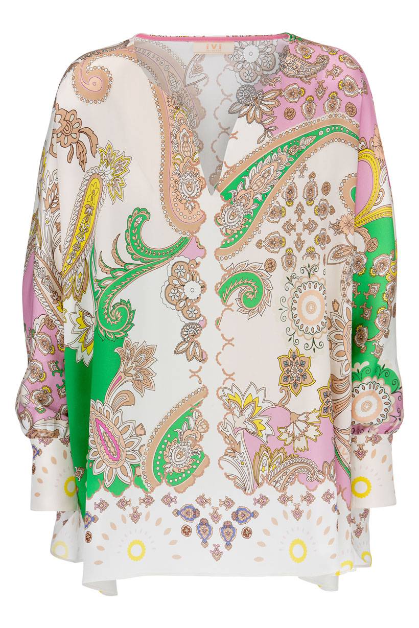 IVI GmbH PAISLEY Tunika multicolor Top Angebot