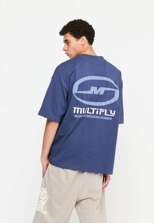 Multiply Spparel Oversize T-Shirt BROKEN IDENTITY Night Shadow Blitzangebot