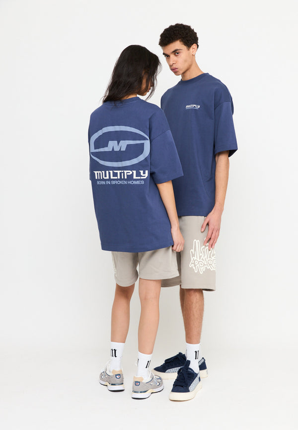 Multiply Spparel Oversize T-Shirt BROKEN IDENTITY Night Shadow Blitzangebot