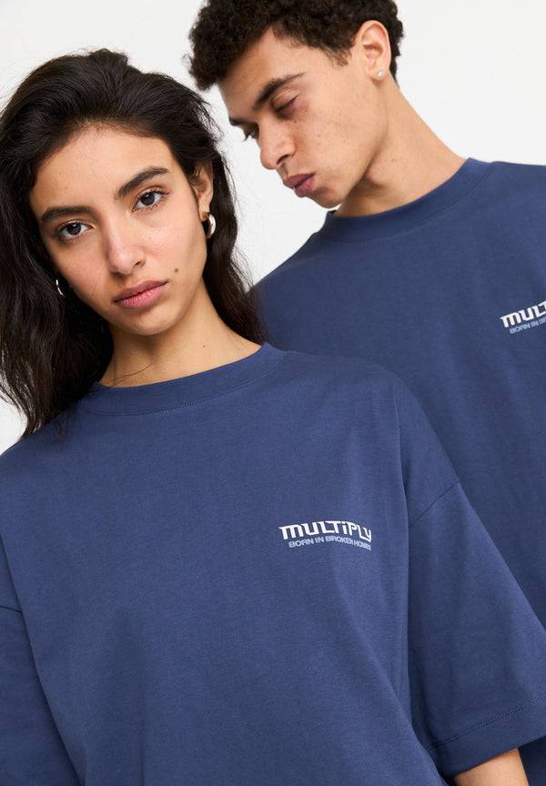 Multiply Spparel Oversize T-Shirt BROKEN IDENTITY Night Shadow Blitzangebot