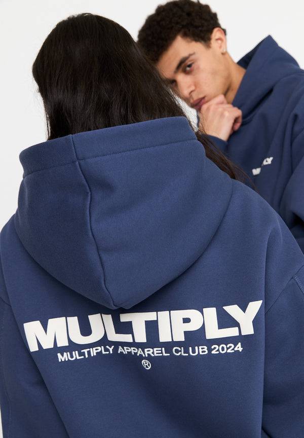 Multiply Spparel Oversize Zip Hoodie MULTIPLY Night Shadow Neuheiten