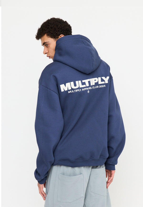 Multiply Spparel Oversize Zip Hoodie MULTIPLY Night Shadow Neuheiten