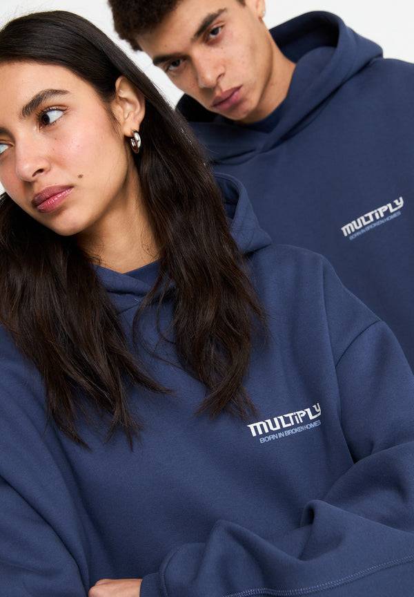 Multiply Spparel Oversize Hoodie BROKEN IDENTITY Night Shadow Kauf eins, bekomm eins gratis