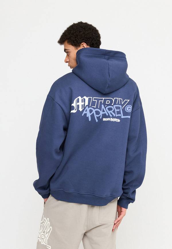 Multiply Spparel Oversize Hoodie FIGHT Night Shadow Sonderangebote