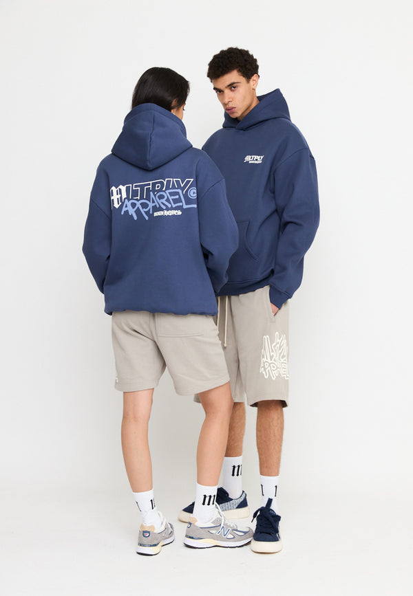 Multiply Spparel Oversize Hoodie FIGHT Night Shadow Sonderangebote
