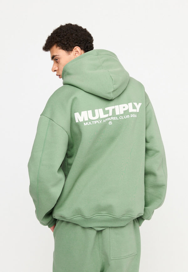 Multiply Spparel Oversize Hoodie MULTIPLY Hedge Green Super Sparpreis