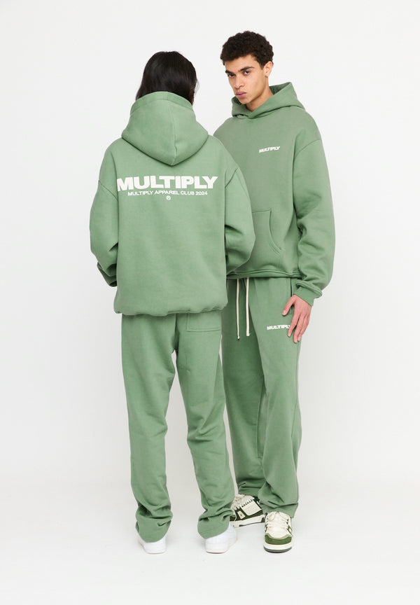 Multiply Spparel Oversize Hoodie MULTIPLY Hedge Green Super Sparpreis