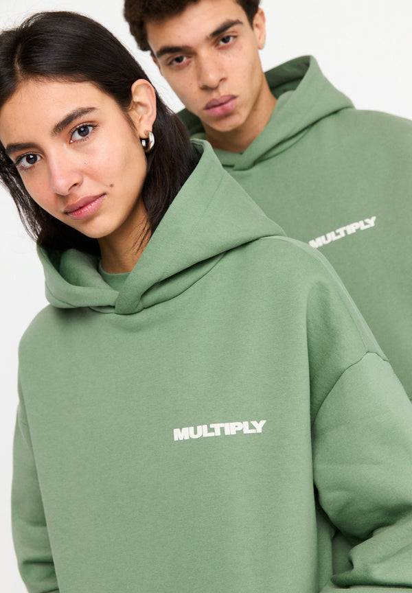 Multiply Spparel Oversize Hoodie MULTIPLY Hedge Green Super Sparpreis
