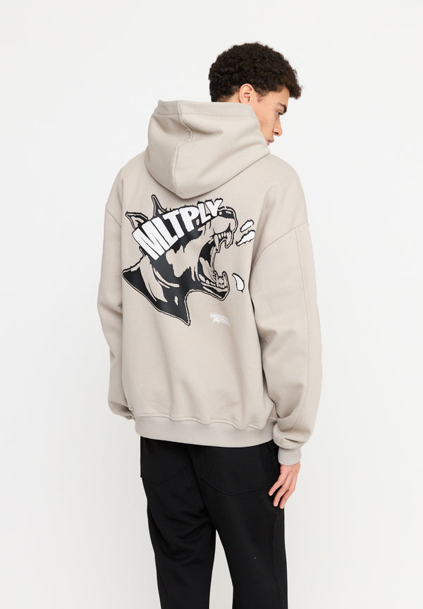 Multiply Spparel Oversize Zip Hoodie MISSING String Zeitbegrenzte Promotion