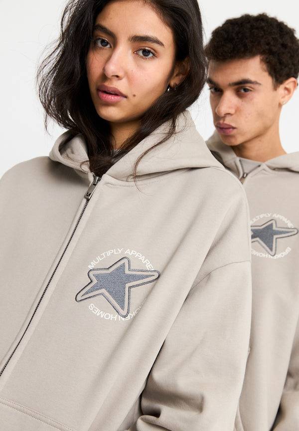 Multiply Spparel Oversize Zip Hoodie EMOTIONS String Bis zu 50% Rabatt