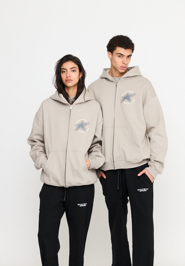 Multiply Spparel Oversize Zip Hoodie EMOTIONS String Bis zu 50% Rabatt