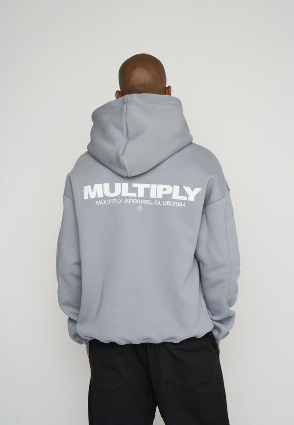 Multiply Spparel Oversize Hoodie MULTIPLY Ultimate Grey Sonderangebot der Fabrik