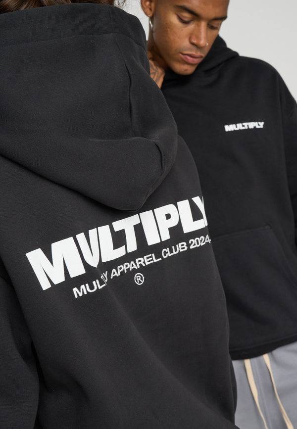 Multiply Spparel Oversize Hoodie MULTIPLY Black Vierteljährliche Förderung
