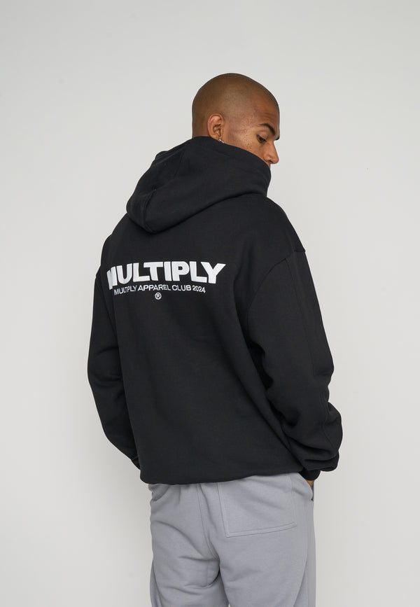 Multiply Spparel Oversize Hoodie MULTIPLY Black Vierteljährliche Förderung