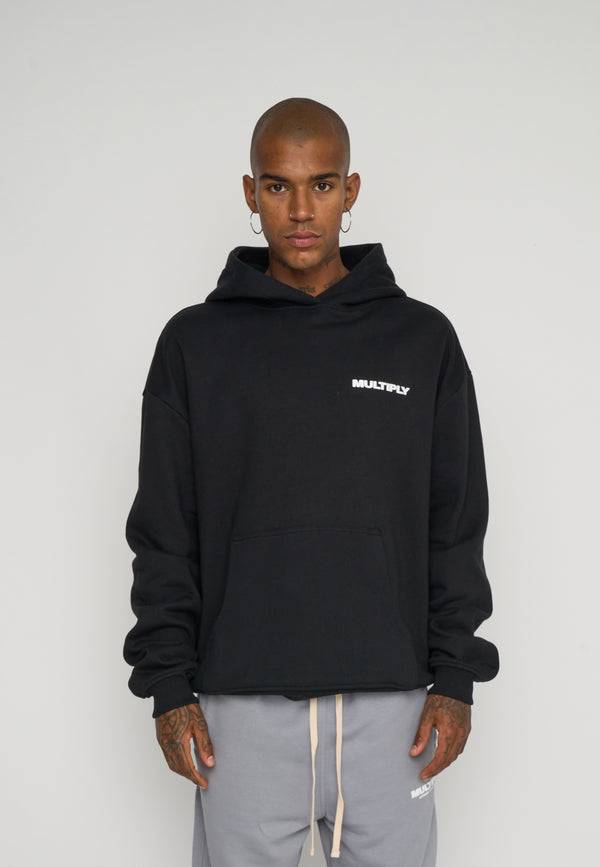 Multiply Spparel Oversize Hoodie MULTIPLY Black Vierteljährliche Förderung