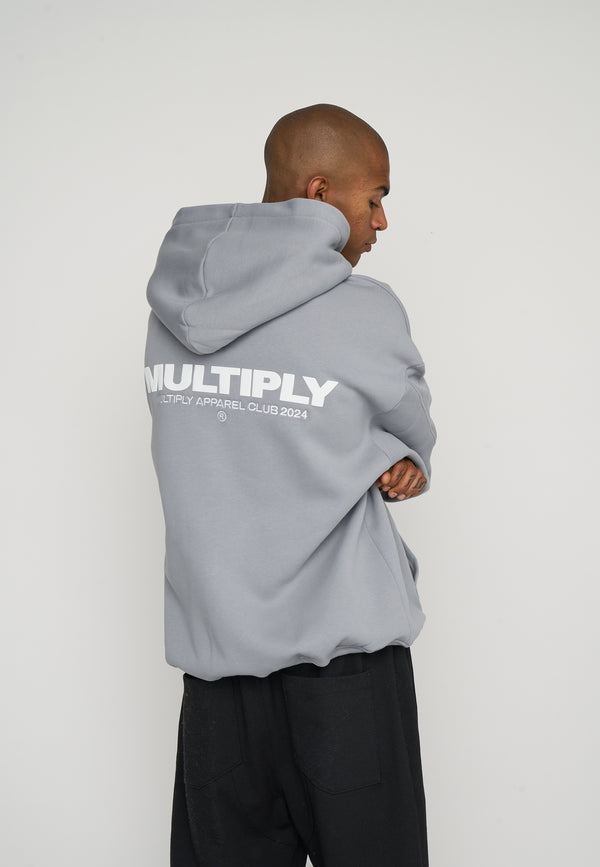 Multiply Spparel Oversize Zip Hoodie MULTIPLY Ultimate Grey Bis zu 55% Rabatt