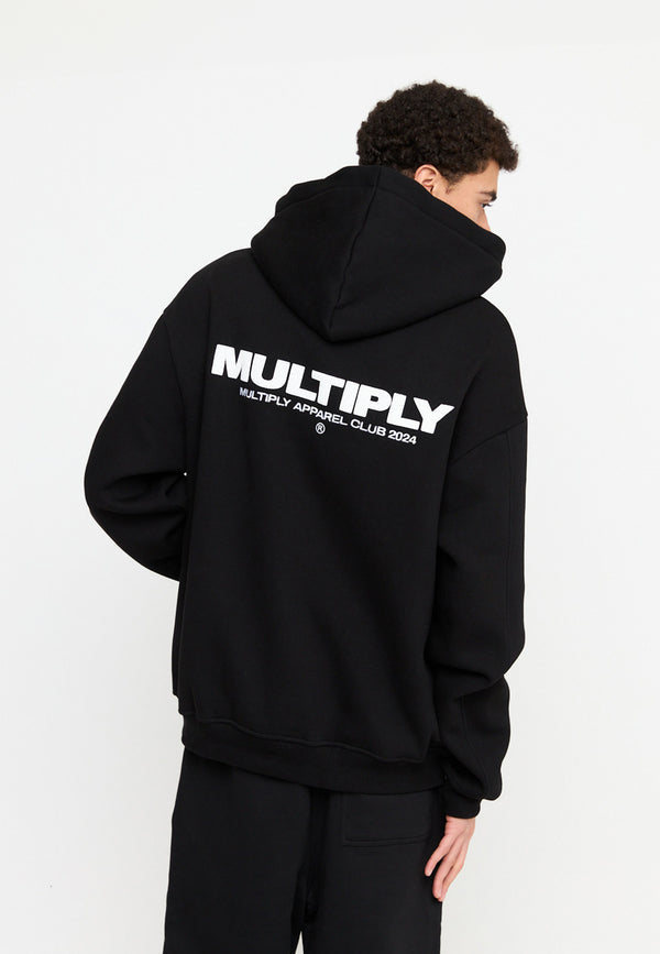 Multiply Spparel Oversize Zip Hoodie MULTIPLY Black Nur noch ein Tag übrig