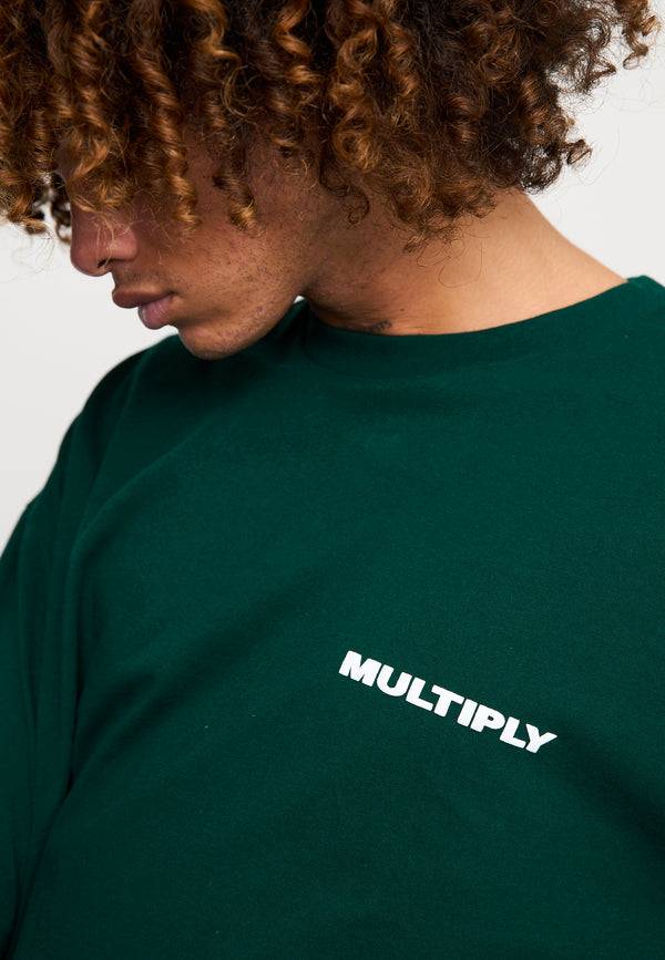 Multiply Spparel Oversize T-Shirt MULTIPLY Botanical Garden Kostenloser Versand international