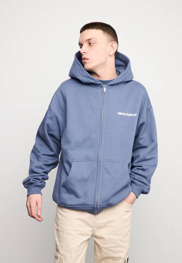 Multiply Spparel Oversize Zip Hoodie MULTIPLY Coastal Fjord Begrenzt auf 3 Tage