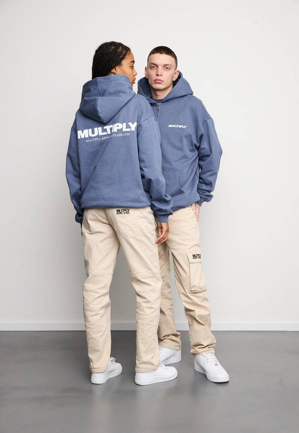 Multiply Spparel Oversize Zip Hoodie MULTIPLY Coastal Fjord Begrenzt auf 3 Tage