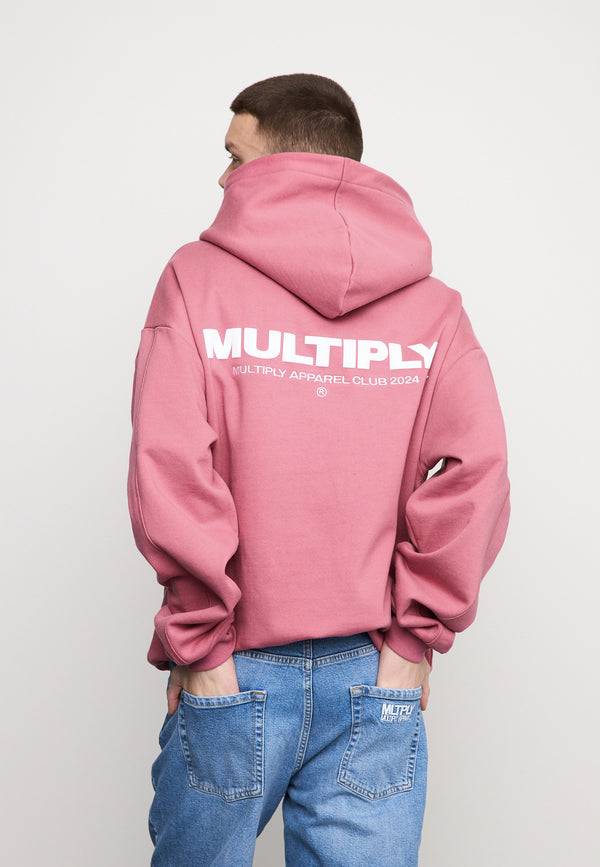 Multiply Spparel Oversize Hoodie MULTIPLY Rose Wine Speichern exportieren