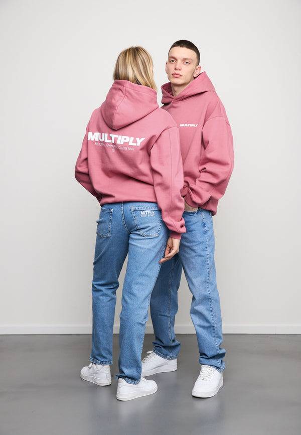 Multiply Spparel Oversize Hoodie MULTIPLY Rose Wine Speichern exportieren
