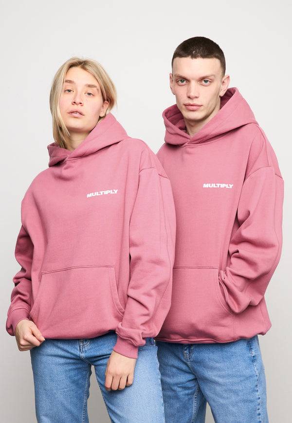 Multiply Spparel Oversize Hoodie MULTIPLY Rose Wine Speichern exportieren