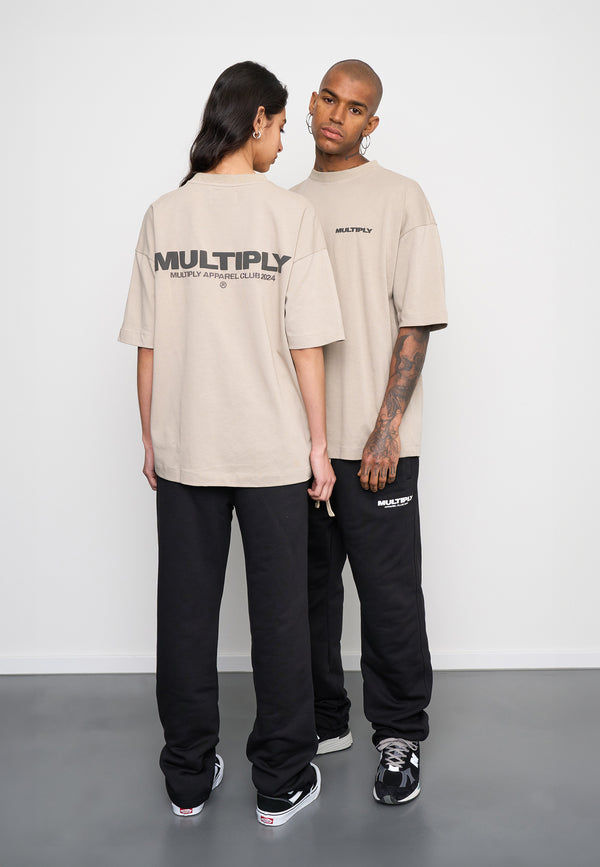 Multiply Spparel Oversize T-Shirt MULTIPLY Vintage Khaki Black Friday Preise