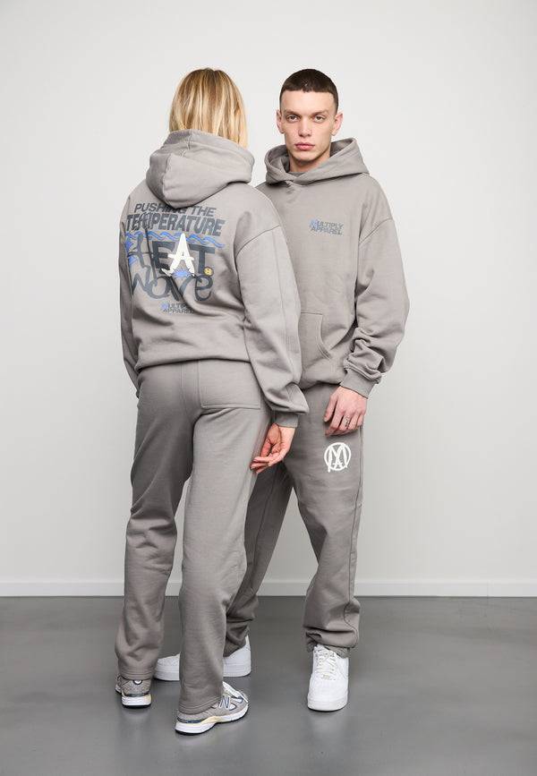 Multiply Spparel Oversize Hoodie DEHYDRATION Moon Mist Schlussverkauf