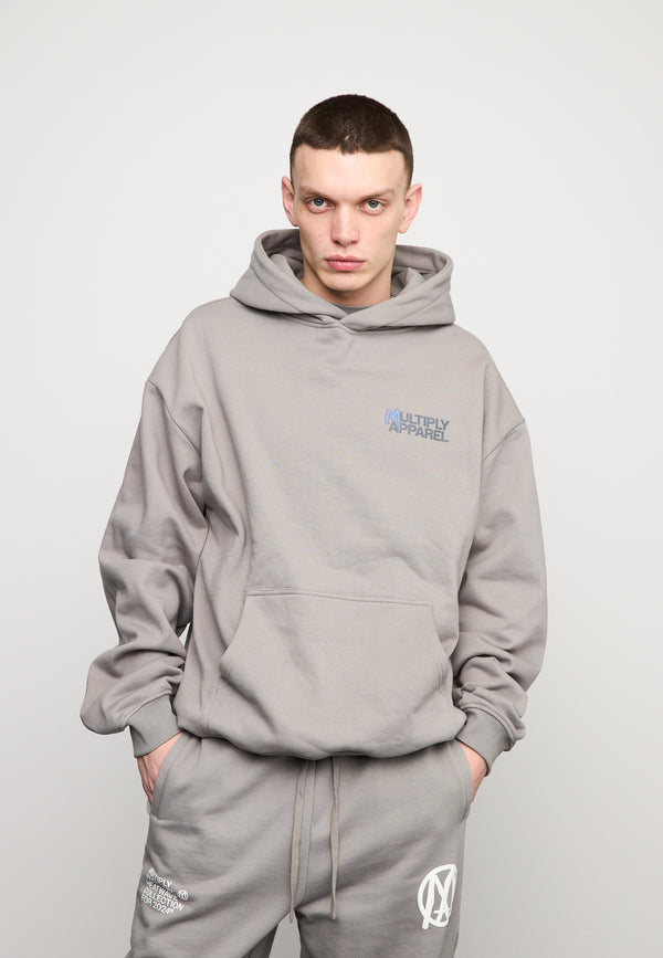 Multiply Spparel Oversize Hoodie DEHYDRATION Moon Mist Schlussverkauf