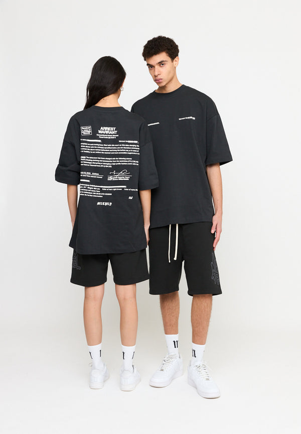 Multiply Spparel Oversize T-Shirt SLANDER Black Soda Washed Meist gekauft