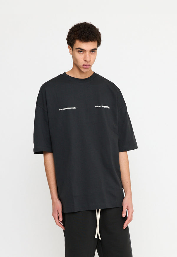 Multiply Spparel Oversize T-Shirt SLANDER Black Soda Washed Meist gekauft