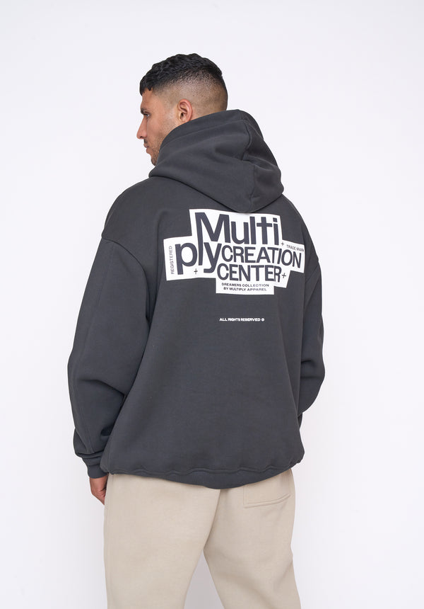 Multiply Spparel Oversize Hoodie BILLBOARD Black Soda Günstig kaufen