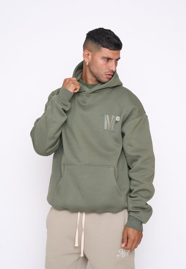 Multiply Spparel Oversize Hoodie DRILL Four Leaf Clover Flash Sale