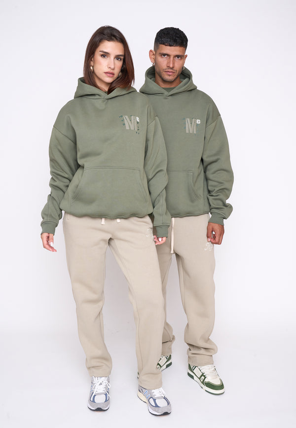 Multiply Spparel Oversize Hoodie DRILL Four Leaf Clover Flash Sale