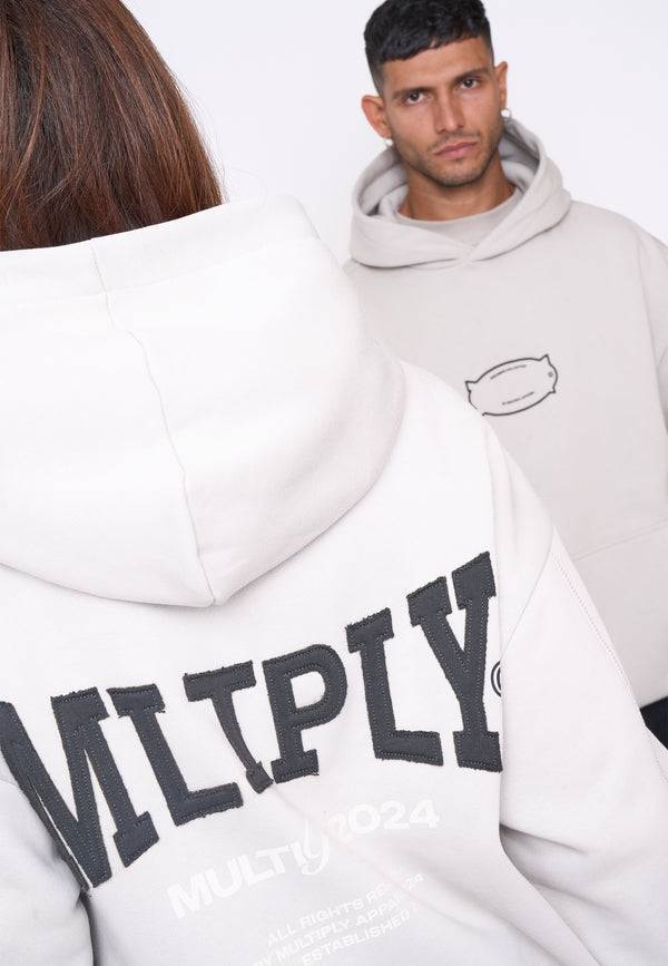 Multiply Spparel Oversize Hoodie FACULTY Dove Online Shopping