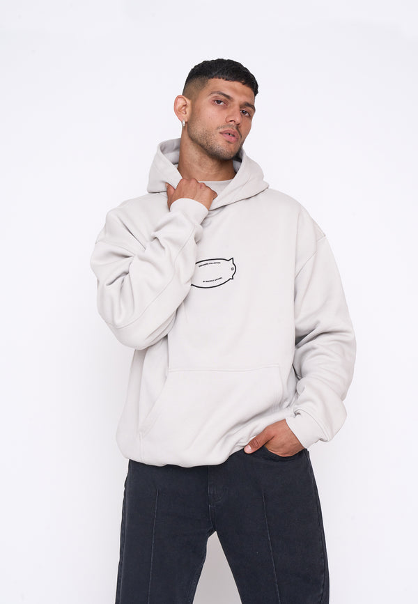Multiply Spparel Oversize Hoodie FACULTY Dove Online Shopping