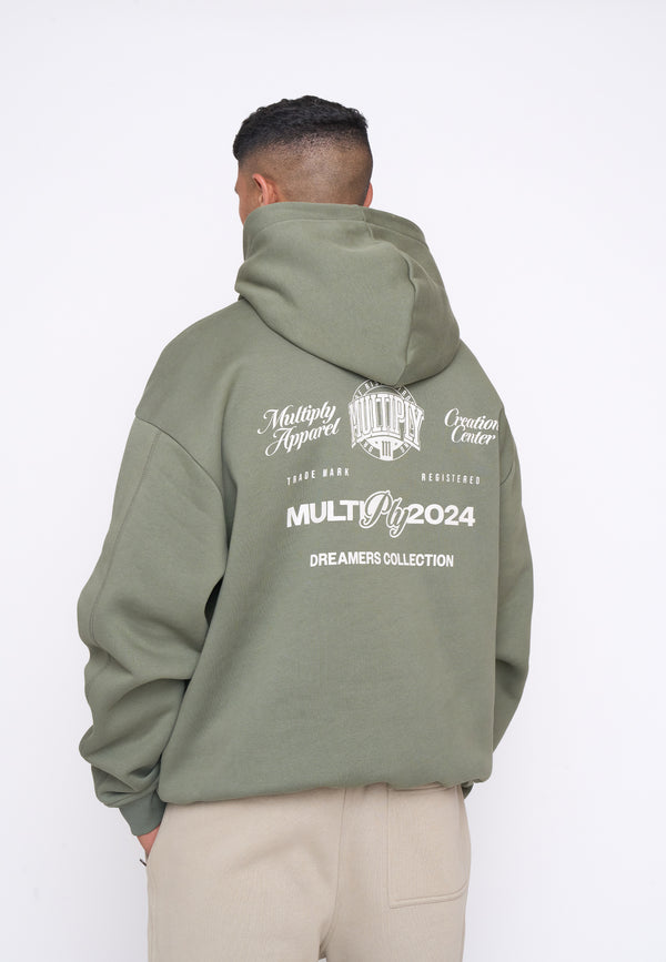 Multiply Spparel Oversize Hoodie MATCH Four Leaf Clover Preisnachlass