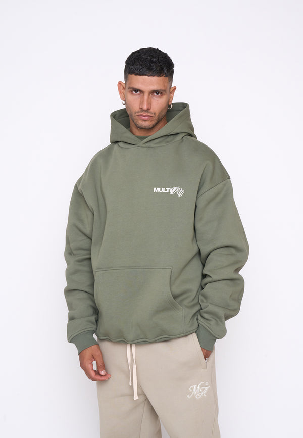 Multiply Spparel Oversize Hoodie MATCH Four Leaf Clover Preisnachlass