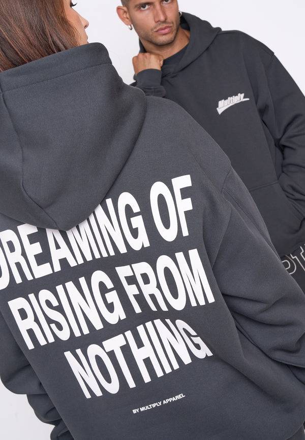 Multiply Spparel Oversize Hoodie RISING Black Soda Cyber Monday