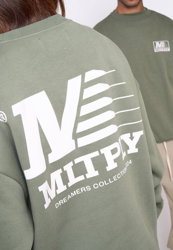 Multiply Spparel Oversize Sweatshirt PATROL Four Leaf Clover Jubiläumsangebot