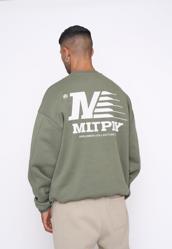 Multiply Spparel Oversize Sweatshirt PATROL Four Leaf Clover Jubiläumsangebot