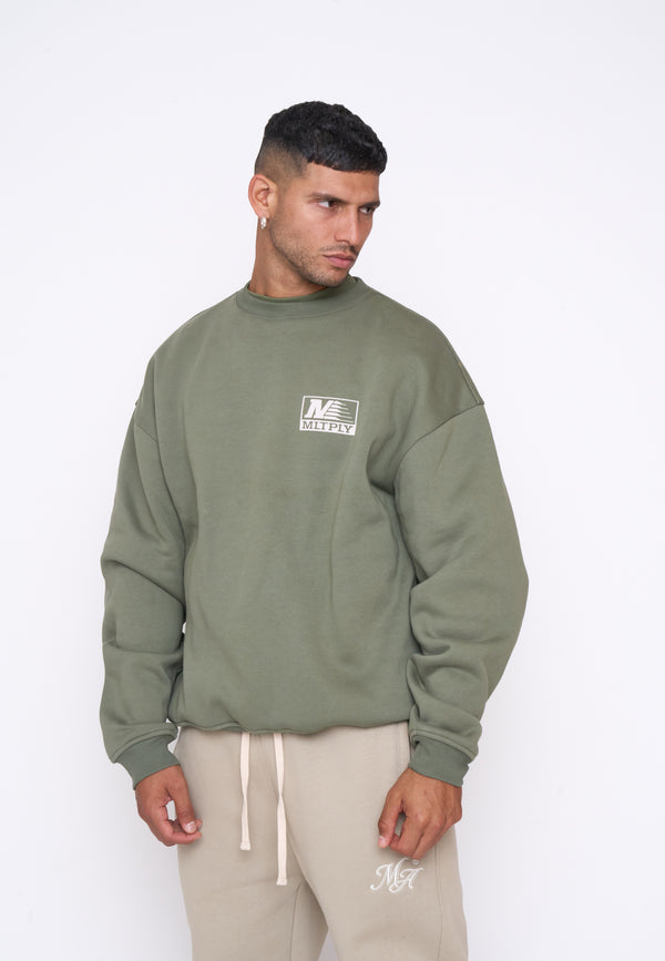 Multiply Spparel Oversize Sweatshirt PATROL Four Leaf Clover Jubiläumsangebot
