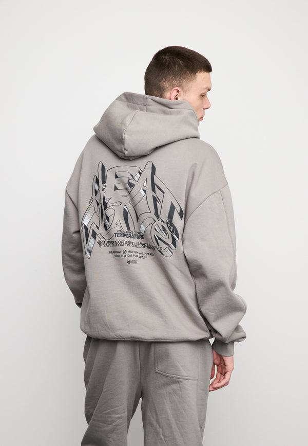 Multiply Spparel Oversize Hoodie TEMPERATURE Moon Mist Neuheiten