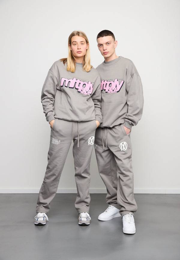 Multiply Spparel Oversize Sweatshirt CLIMATE Moon Mist Tägliche Deals
