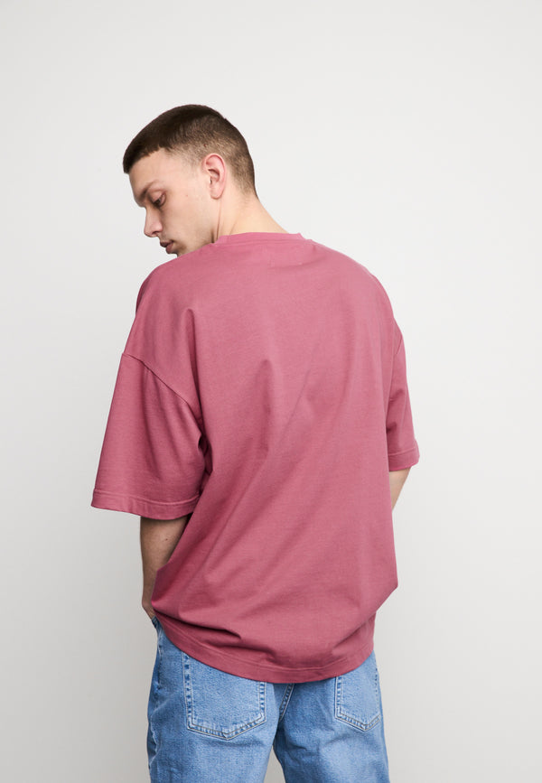 Multiply Spparel Oversize T-Shirt CLIMATE Rose Wine Tiefpreis